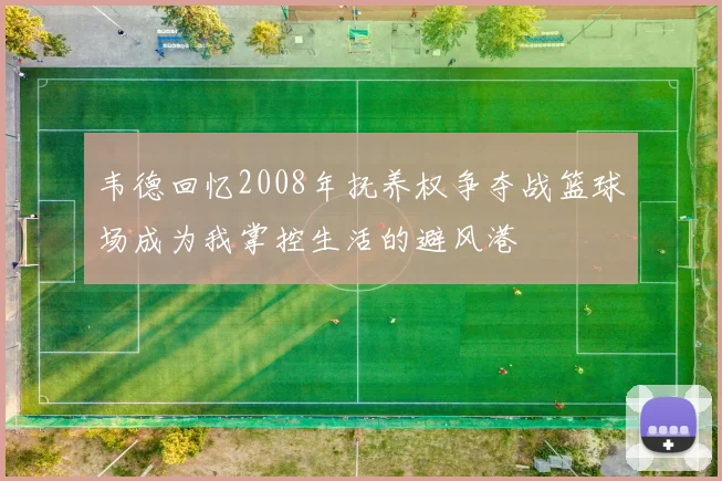 韦德回忆2008年抚养权争夺战篮球场成为我掌控生活的避风港